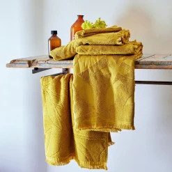 Drap De Douche*alinea Drap de douche en coton - argan 70x140cm Jaune