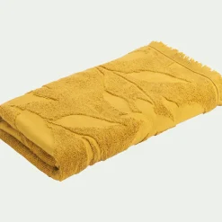 Drap De Douche*alinea Drap de douche en coton - argan 70x140cm Jaune