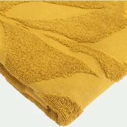 Drap De Douche*alinea Drap de douche en coton - argan 70x140cm Jaune