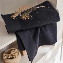 Drap De Douche*alinea Drap de douche en coton peigné - calabrun 70x140cm Gris