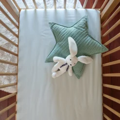 Bureau Enfant|Linge Pour Bébé*alinea Drap housse bébé en coton bio 60x120+B15cm - Vert