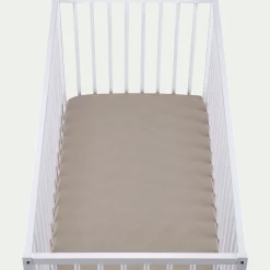 Bureau Enfant|Linge Pour Bébé*alinea Drap housse bébé en coton bio 70x140+B15cm - alpilles Beige
