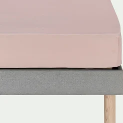 Drap Housse*alinea Drap housse en coton 160x200cm B25cm - rosa Rose