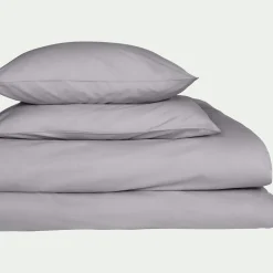 Drap Housse*alinea Drap housse en coton 200x200cm B30cm - restanque Gris