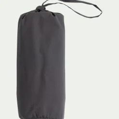 Drap Housse*alinea Drap housse en coton 90x200cm b25cm - ardoise Gris