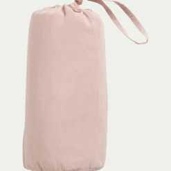Drap Housse*alinea Drap housse en lin lavé 140x200cm B28cm - rosa Rose