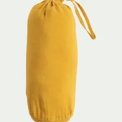 Drap Housse*alinea Drap housse en lin lavé 140x200cm B28cm - argan Jaune