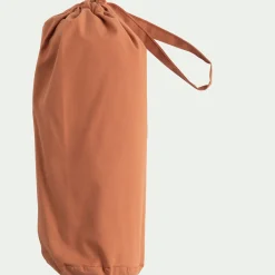 Drap Housse*alinea Drap housse en percale de coton 140x200cm B30cm - brun rustrel Marron