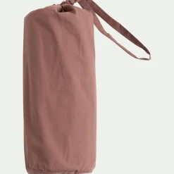 Drap Housse*alinea Drap housse en percale de coton 140x200cm B30cm - brun rhassoul Marron