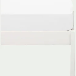 Bureau Enfant|Linge De Lit Enfant*alinea Drap housse enfant en coton 90x170+B15cm - Blanc