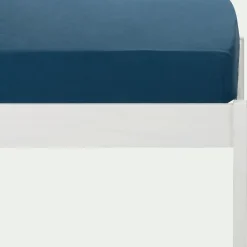 Bureau Enfant|Linge De Lit Enfant*alinea Drap housse enfant en coton 90x200+B20cm - figuerolles Bleu