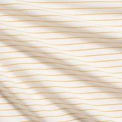 Drap Housse*alinea Drap housse rayé en coton 140x200cm B30cm - argan Jaune