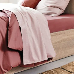 Drap Plat*alinea Drap plat en coton 270x300cm - rosa Rose