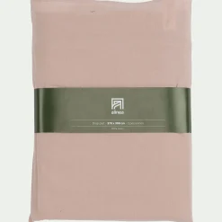 Drap Plat*alinea Drap plat en coton 270x300cm - rosa Rose