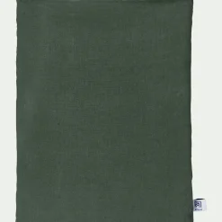 Drap Plat*alinea Drap plat en lin lavé 270x300cm - cèdre Vert