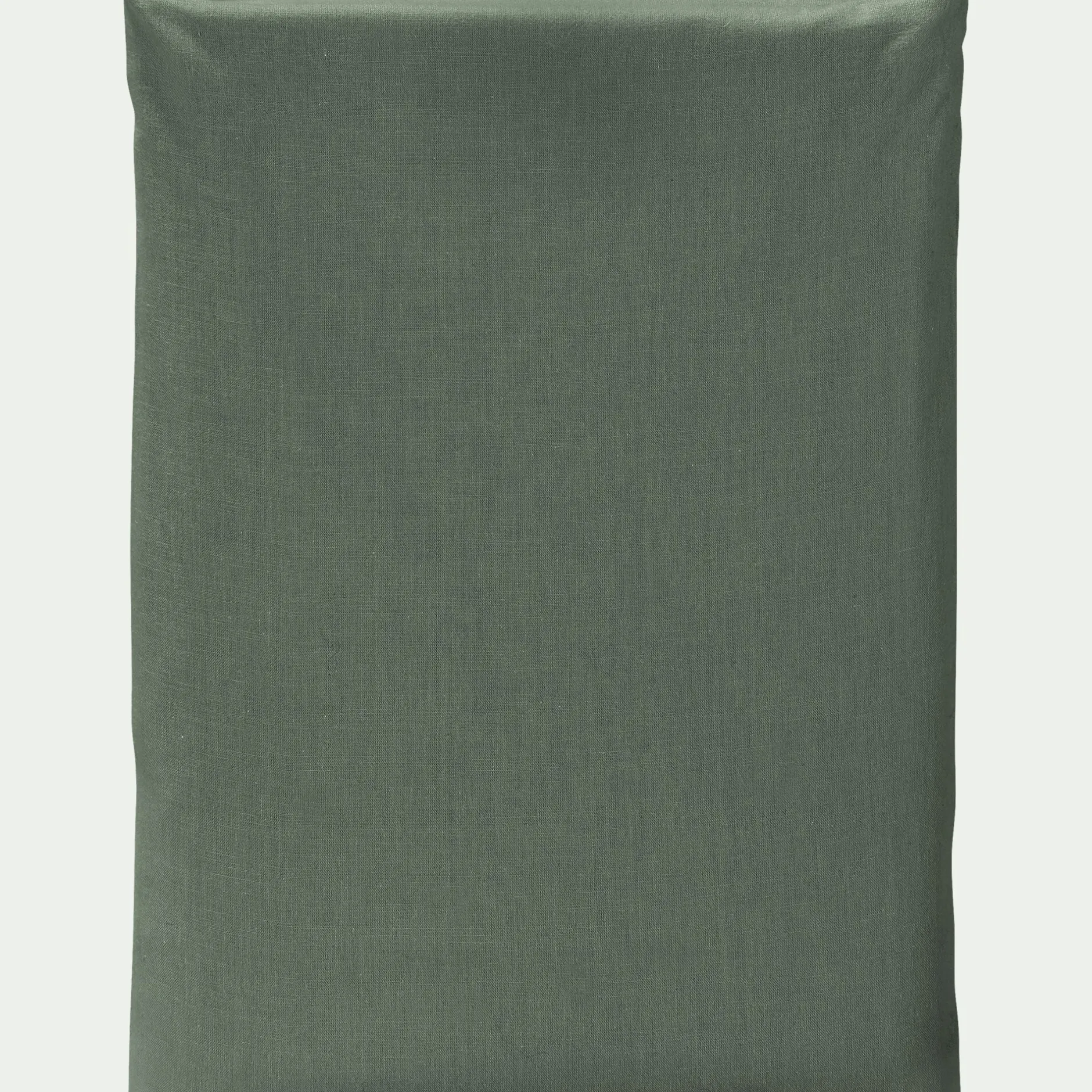 Drap Plat*alinea Drap plat en percale de coton 270x300 - cèdre Vert