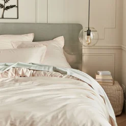 Drap Plat*alinea Drap plat en satin lavé 270x300cm - opaline Vert