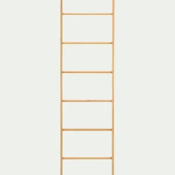 Porte-Serviette|Accessoire De Salle De Bain*alinea Echelle porte-serviette en bambou - Bois clair