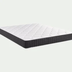 Ensemble Matelas & Sommier|Lit Adulte*alinea Ensemble matelas ressorts + sommier H24cm 2x100x200cm - anthracite Gris