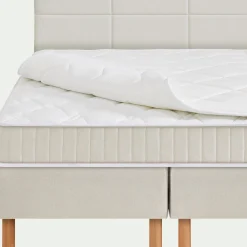 Epeda|Ensemble Matelas & Sommier*alinea Ensemble matelas ressorts+sommier ferme Epeda H68cm 2x90x200cm - Beige