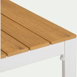 Table Haute De Jardin|Table De Jardin*alinea Ensemble table haute de jardin et 4 tabourets - bois clair