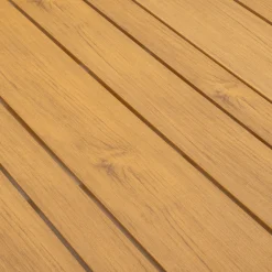 Table Haute De Jardin|Table De Jardin*alinea Ensemble table haute de jardin et 4 tabourets - bois clair