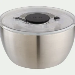 Passoire Et Essoreuse*alinea Essoreuse à salade en inox D26 cm - métallisé Gris