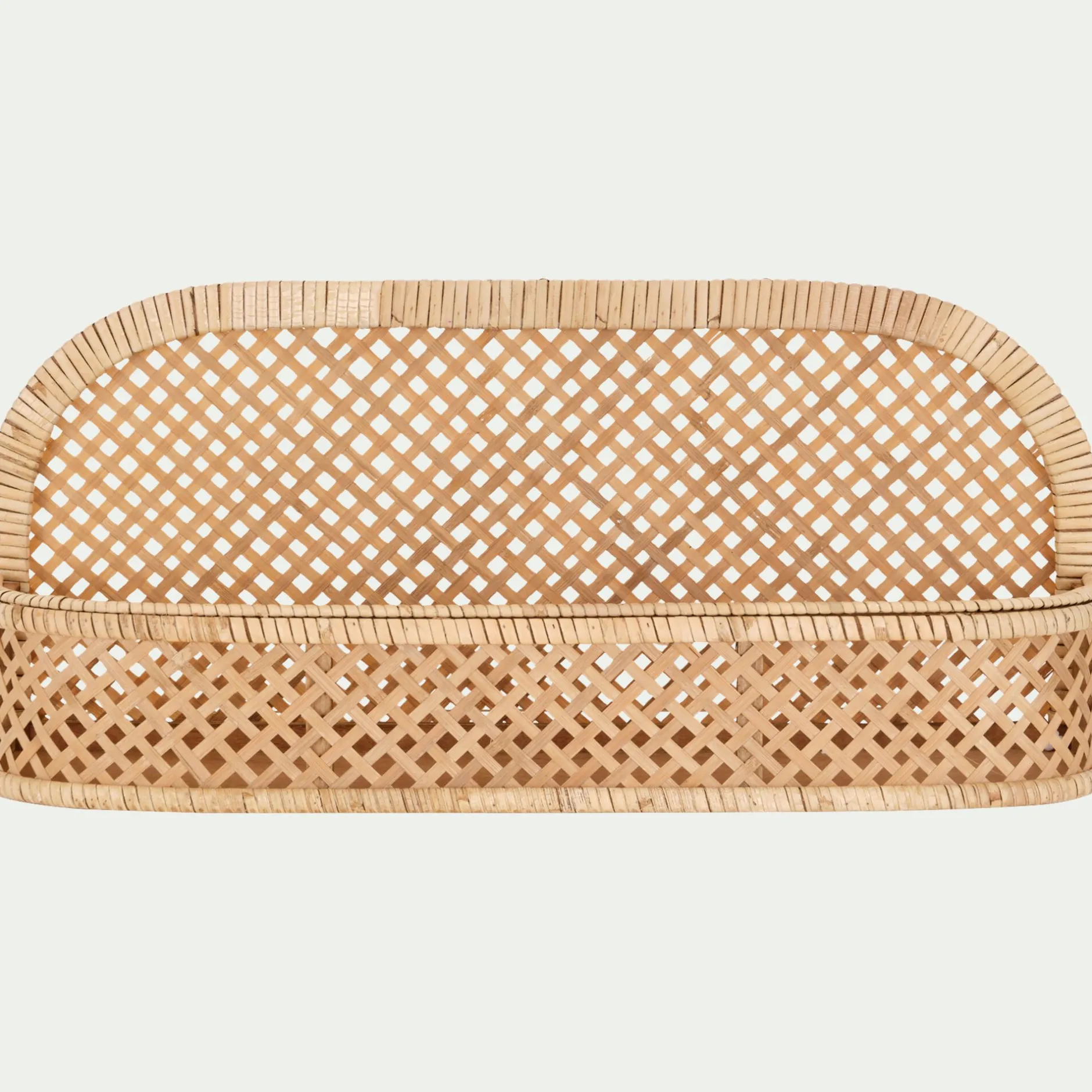 Matelas Enfant|Déco Murale*alinea Etagère murale en bambou - L56xl14xH24cm Naturel