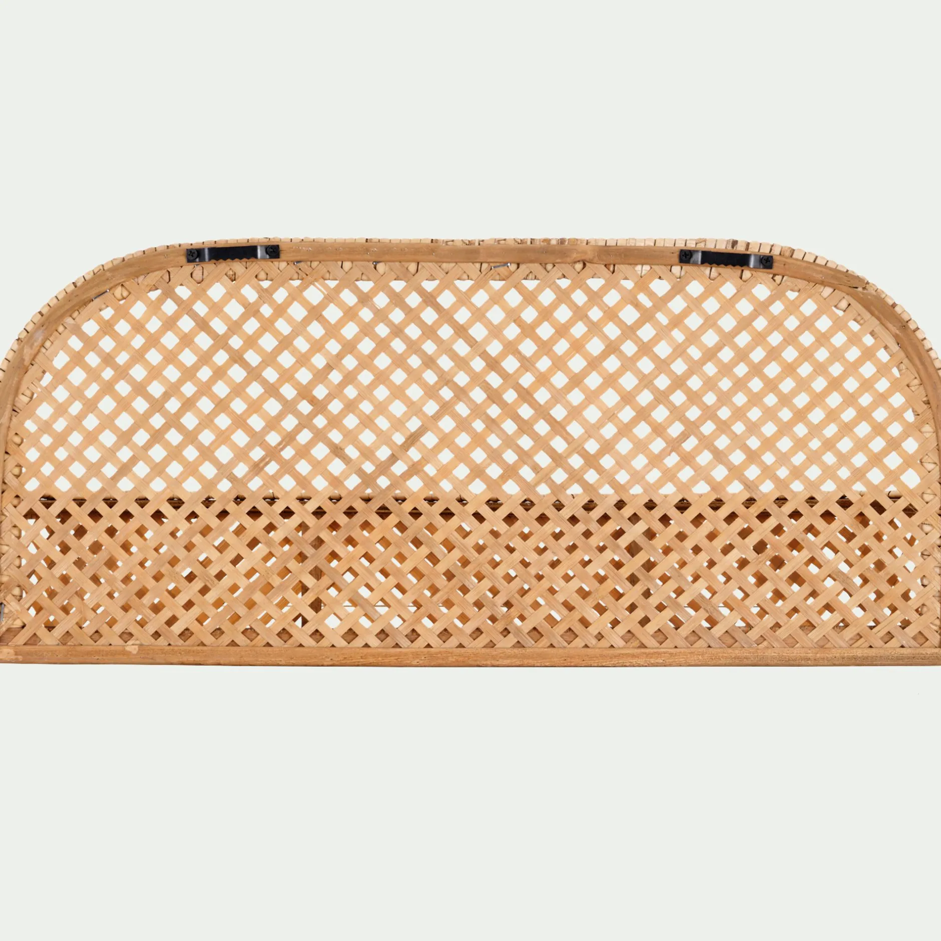 Matelas Enfant|Déco Murale*alinea Etagère murale en bambou - L56xl14xH24cm Naturel