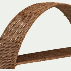 Étagère Murale*alinea Etagère murale en rotin D55xP12cm - Naturel