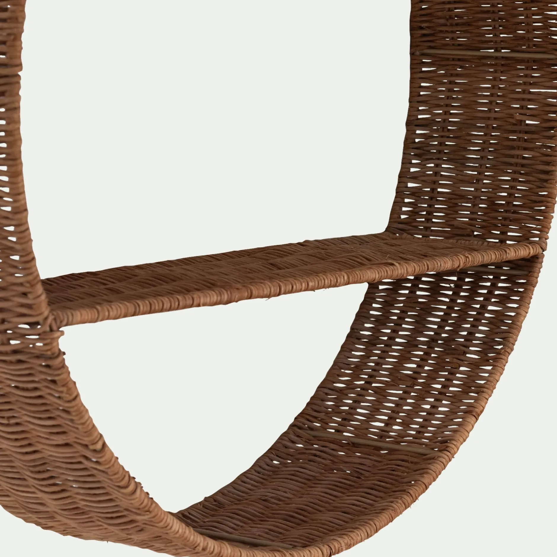 Étagère Murale*alinea Etagère murale en rotin D55xP12cm - Naturel