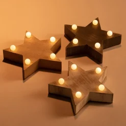 Décoration De La Table De Noël|Objet Décoratif De Noël*alinea Etoile à poser à LED - Blanc