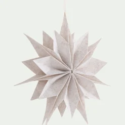 Suspension De Noël|Décoration À Suspendre*alinea Etoile à suspendre en feutrine D40cm - Blanc