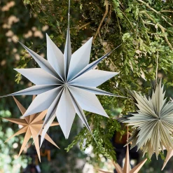 Suspension De Noël|Décoration À Suspendre*alinea Etoile à suspendre en papier D50cm - Vert