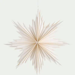 Suspension De Noël|Décoration À Suspendre*alinea Etoile à suspendre en papier D40cm - Blanc