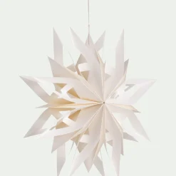 Suspension De Noël|Décoration À Suspendre*alinea Etoile à suspendre en papier D30cm - Blanc