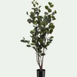 Plante Artificielle*alinea Eucalyptus artificiel en pot H120cm - Vert