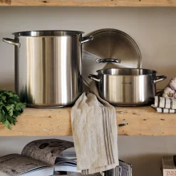 Marmite Et Faitout*alinea Faitout en inox De Buyer - D24cm (tous feux dont induction) Argenté