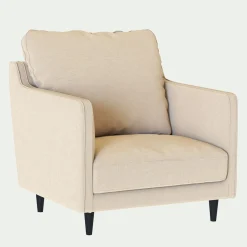Fauteuil*alinea Fauteuil en tissu - roucas Beige