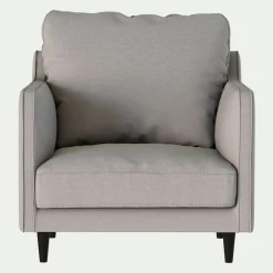 Fauteuil*alinea Fauteuil en tissu - borie Gris