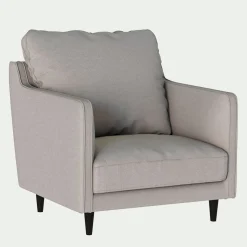 Fauteuil*alinea Fauteuil en tissu - borie Gris