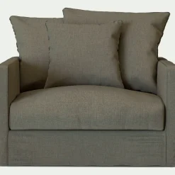 Fauteuil*alinea Fauteuil en tissu - cèdre Vert