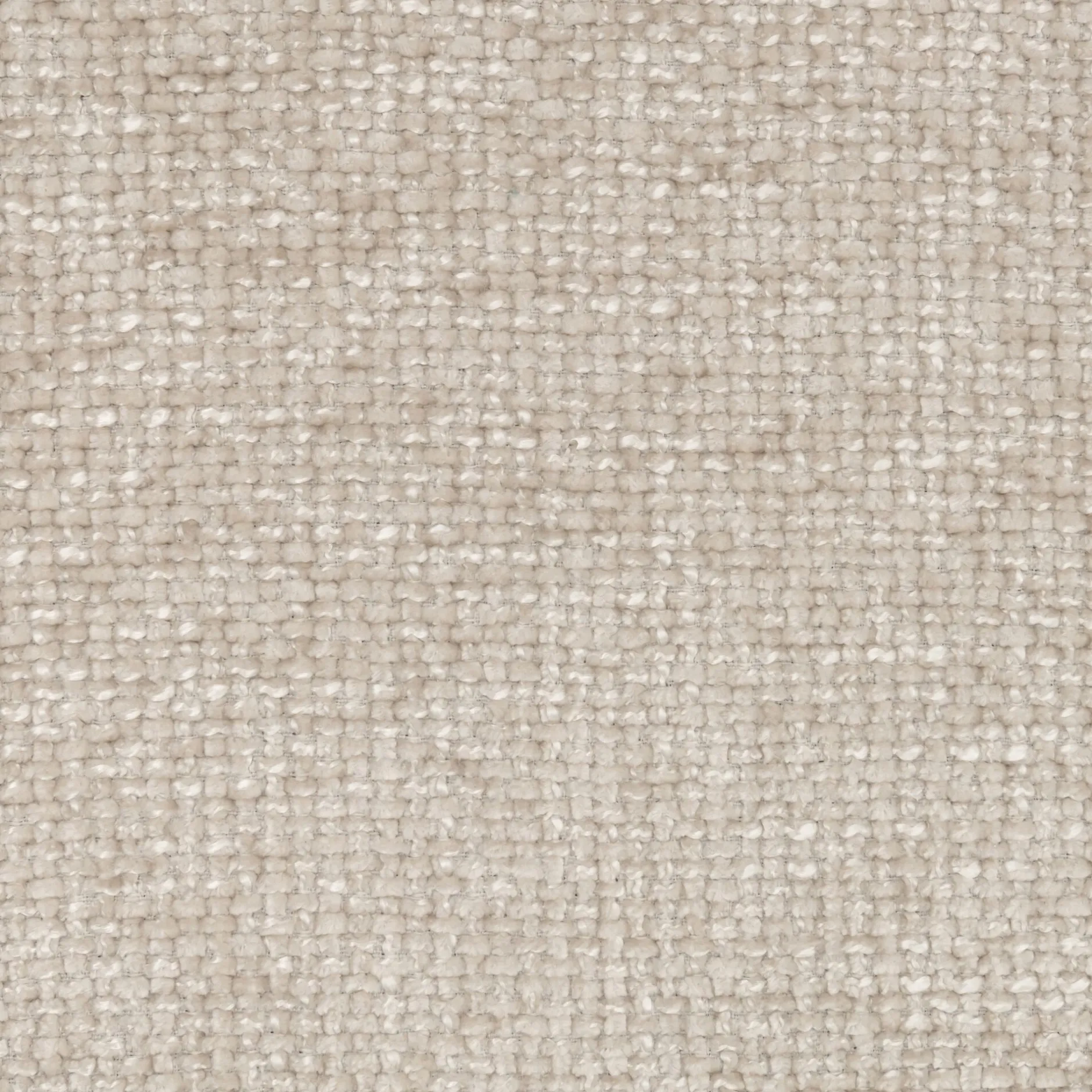 Fauteuil*alinea Fauteuil en tissu chenille - roucas Beige