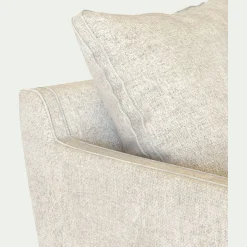 Fauteuil*alinea Fauteuil en tissu genesis - ventoux Blanc