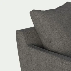 Fauteuil*alinea Fauteuil en tissu joint - restanque Gris