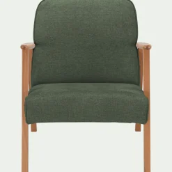 Fauteuil*alinea Fauteuil en tissu Loft - cèdre Vert