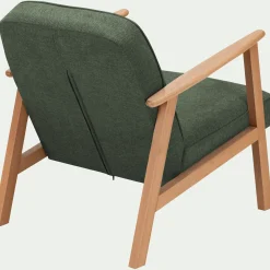 Fauteuil*alinea Fauteuil en tissu Loft - cèdre Vert