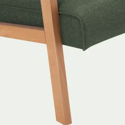 Fauteuil*alinea Fauteuil en tissu Loft - cèdre Vert