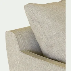 Fauteuil*alinea Fauteuil en tissu mixte - alpilles Beige
