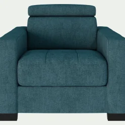Fauteuil*alinea Fauteuil en tissu Monclar - niolon Bleu